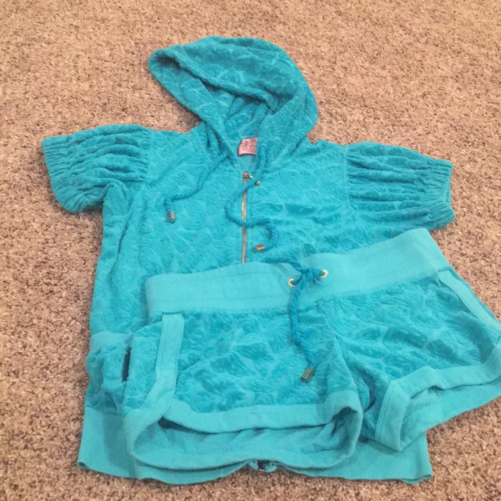 Juicy Couture Medium Velour Set